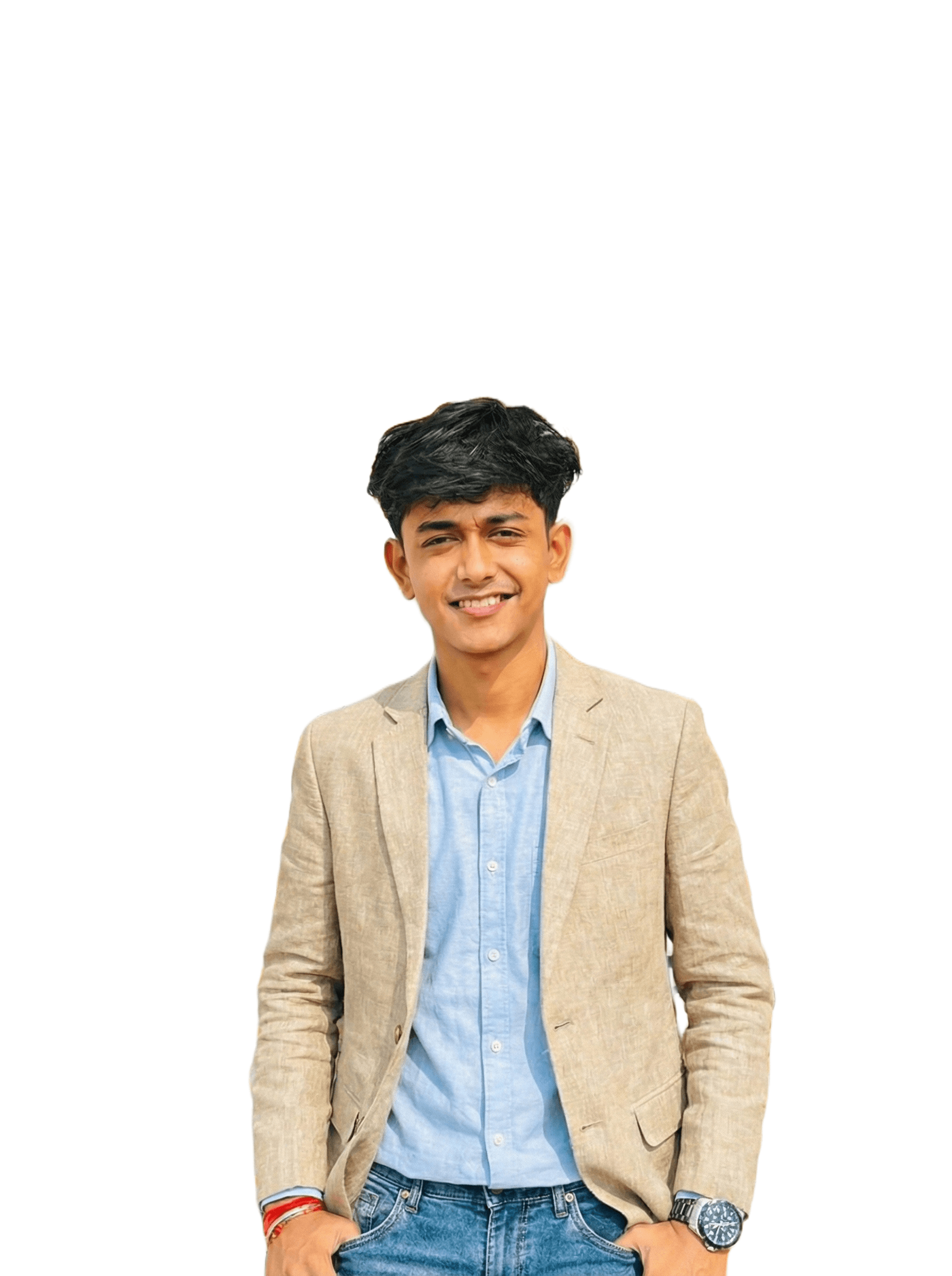 Portrait of Pratyus Saha